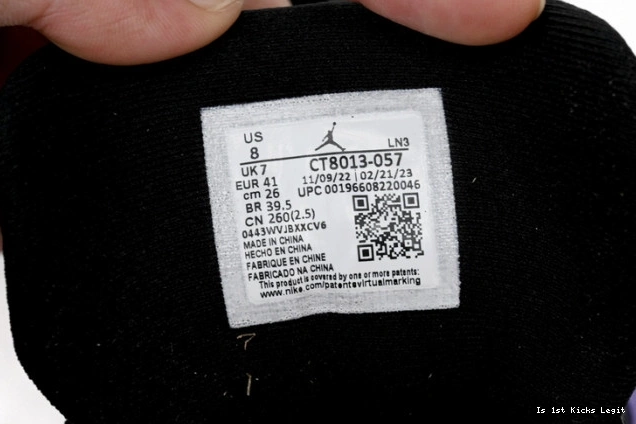 Air CT8013-057 Field 12 Jordan Retro Purple 0806